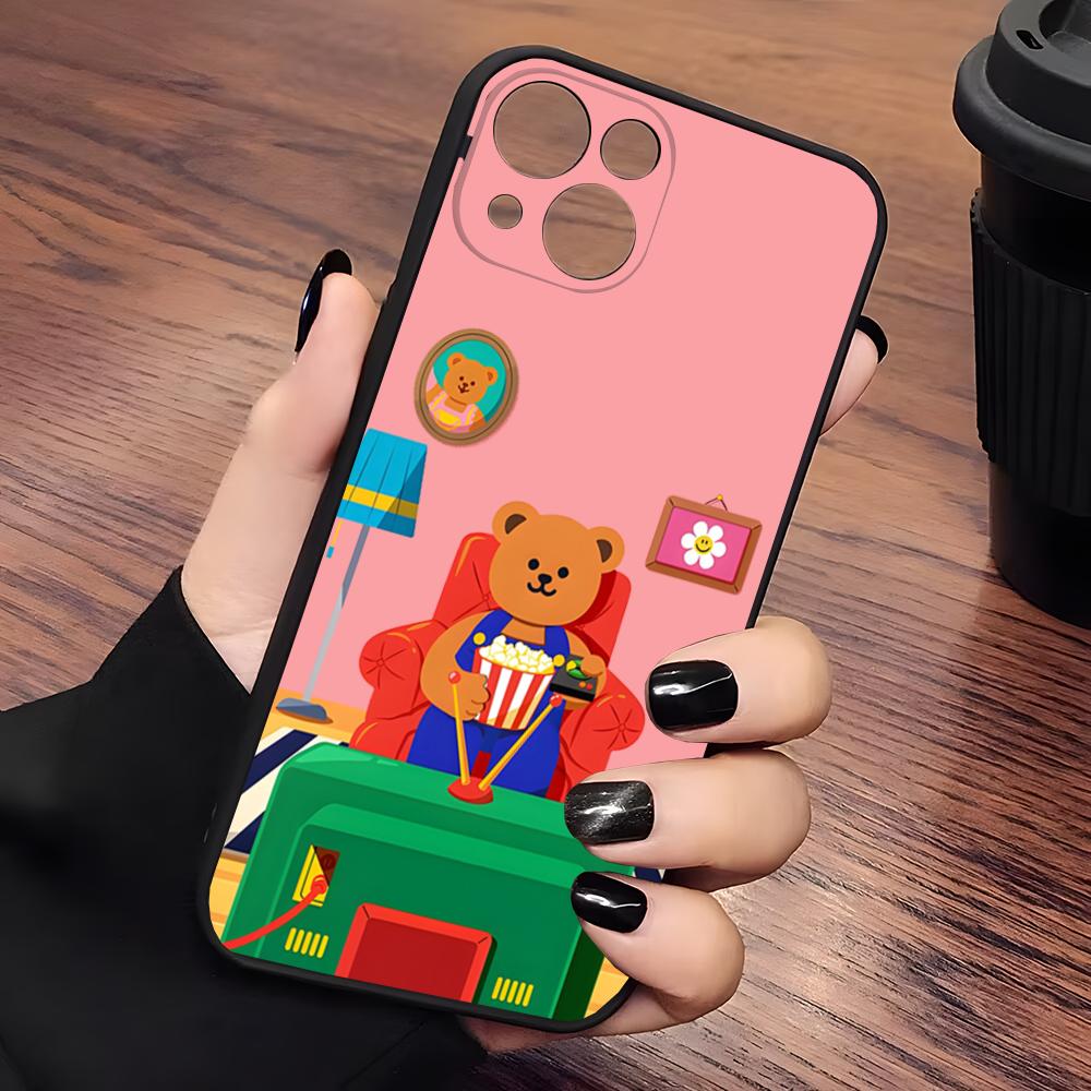 

Чехол Wiggle Wiggle Матовый Прозрачный Для Iphone 16 15 Max 14 13 Mini 12 Pro 7 8 11 XR Xs X Plus Задняя Крышка iPhone 16 Pro Max