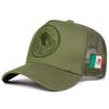 Net Baseball Stitching Embroidered Flag Mexican Neutral Gender Women  Men For Caps Spring Summer Outdoor Adjustable Casual Hats Dad Hat Sunscreen