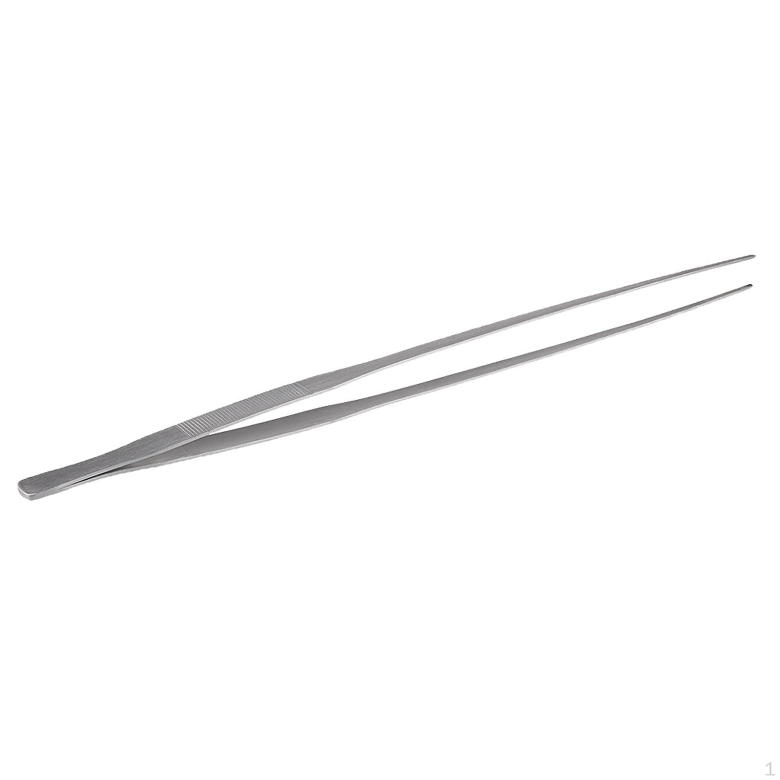 Pliers Stainless Steel Tool For Garden Aquarium - Curved Angle & Straight 48cm Straight Head