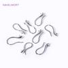 18K Gold Plated Brass Earring Hooks For Jewelry Making,Earwire,Earrings Hook Wire Mounting,DIY Earrings Making Accessories