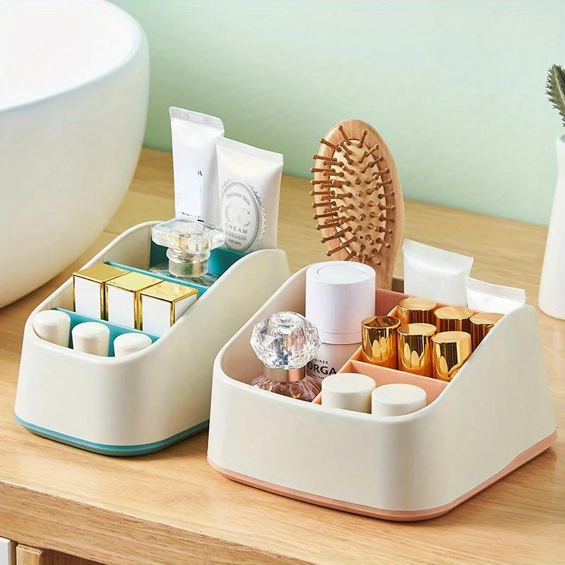 Remote Control Holder 4 Slot Desktop Storage Box TV Remote Control Phone Storage Holder Stationery Organizer Home Organizer