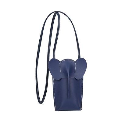 Purse Making Material DIY Girls Classy Handmade Women Shoulder Messenger Bag Blue