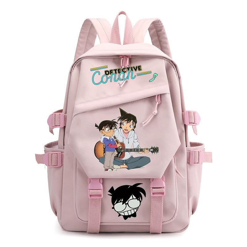 Anime Conan schoolbag children's backpack primary school bag male and female junior high school students college students campus backpack