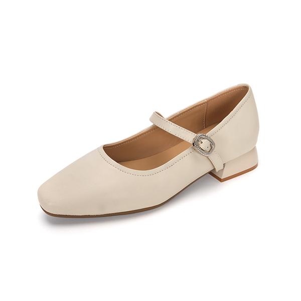 Mook Kerin Lambskin Mary Jane Pumps Ivory 516623106Qq
