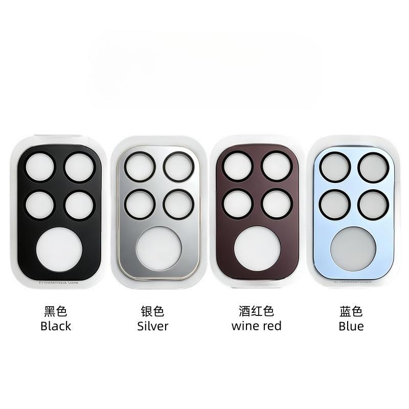 For POCO F9 Ultra Pro Metal Ring Camera Lens Protectors For POCO F9Pro F9Ultra Glass Camera Armor Lens Film Cover 4