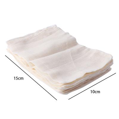 Natural Reusable Food Packing Bags Portable Unbleached Cotton Pouch Drawstring Bags Sachet Bag Muslin Bag