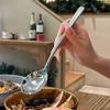 Luxury Stainless Steel Long Handle Multi-Purpose Spoon – Ideal for Main Dishes, Soups, and Desserts