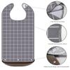 Waterproof Adult Bib S/M/L Saliva Napkins New Elder Mealtime Bib  Dinning Aid