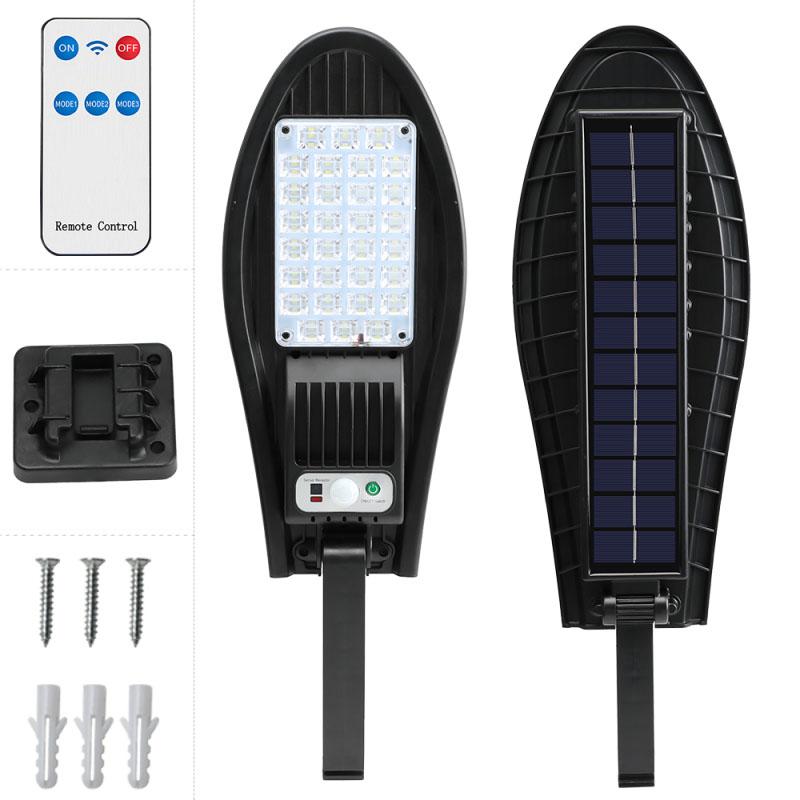 1 stk 168LED Solcelleinduksjon Gatelys Utendørs Vanntett LED For Hagevegg Justerbar Vinkel Innebygd 18650 Litiumbatteri