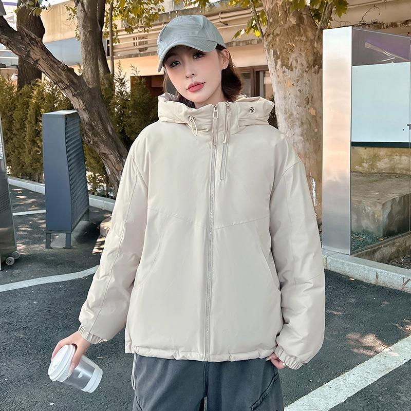 

Стеганая Толстая Толстовка с Капюшоном и Кулиской XXL бежевый