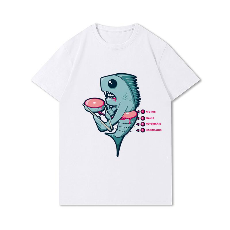 Summer Graphic Men Tees Anime Men's T-shirts Harajuku Tops Short Sleeves Oversized Unisex Shirts