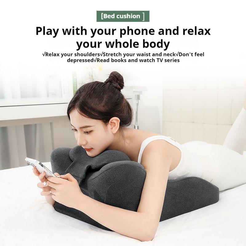 Bed Sleeping Pillow Lying Bed Artifact Multifunctional Prone Lying Pillow Lying Sleeping Playing Mobile Phone Lying Pillow