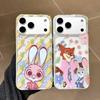 Zootopia Glitter iPhone 17 Pro Max Case Judy & Nick Apple 15 Pro/16 Style