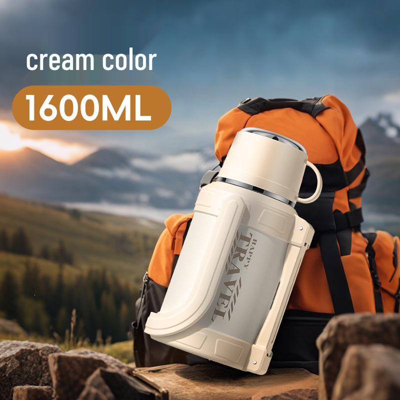 316 Stainless Steel Large Capacity Travel Sports Water Bottle and Thermos Flask
