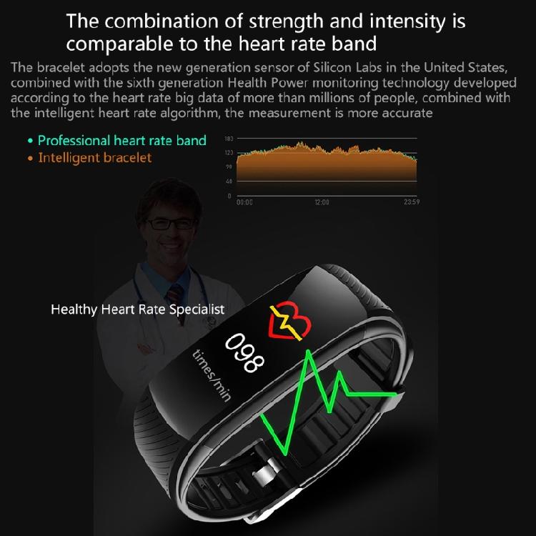 C5 Fitness and Activity Tracker Heart Rate Step Activity Tracking Monitoring
