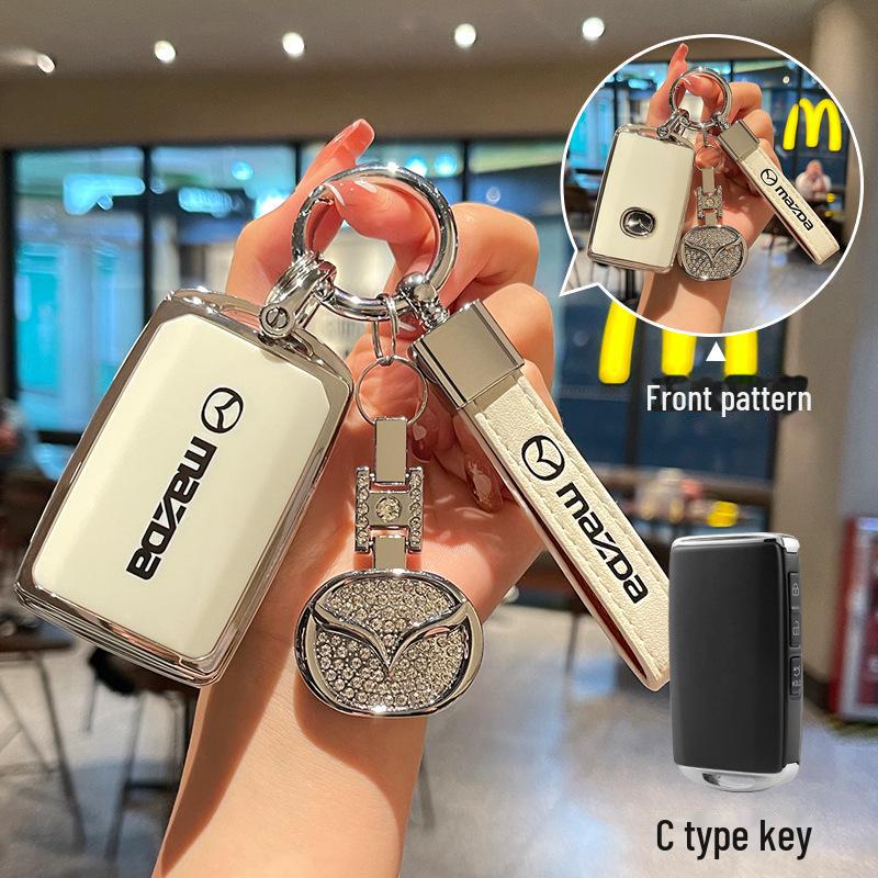 

Чехол для ключа Mazda: Защитный корпус из ТПУ для 3 Angkesaila, CX5, CX4, Atez, CX30