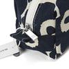 Marimekko Mini Unikko Pouch, Tise, CottonDark Blue, 70531-851 [Used]
