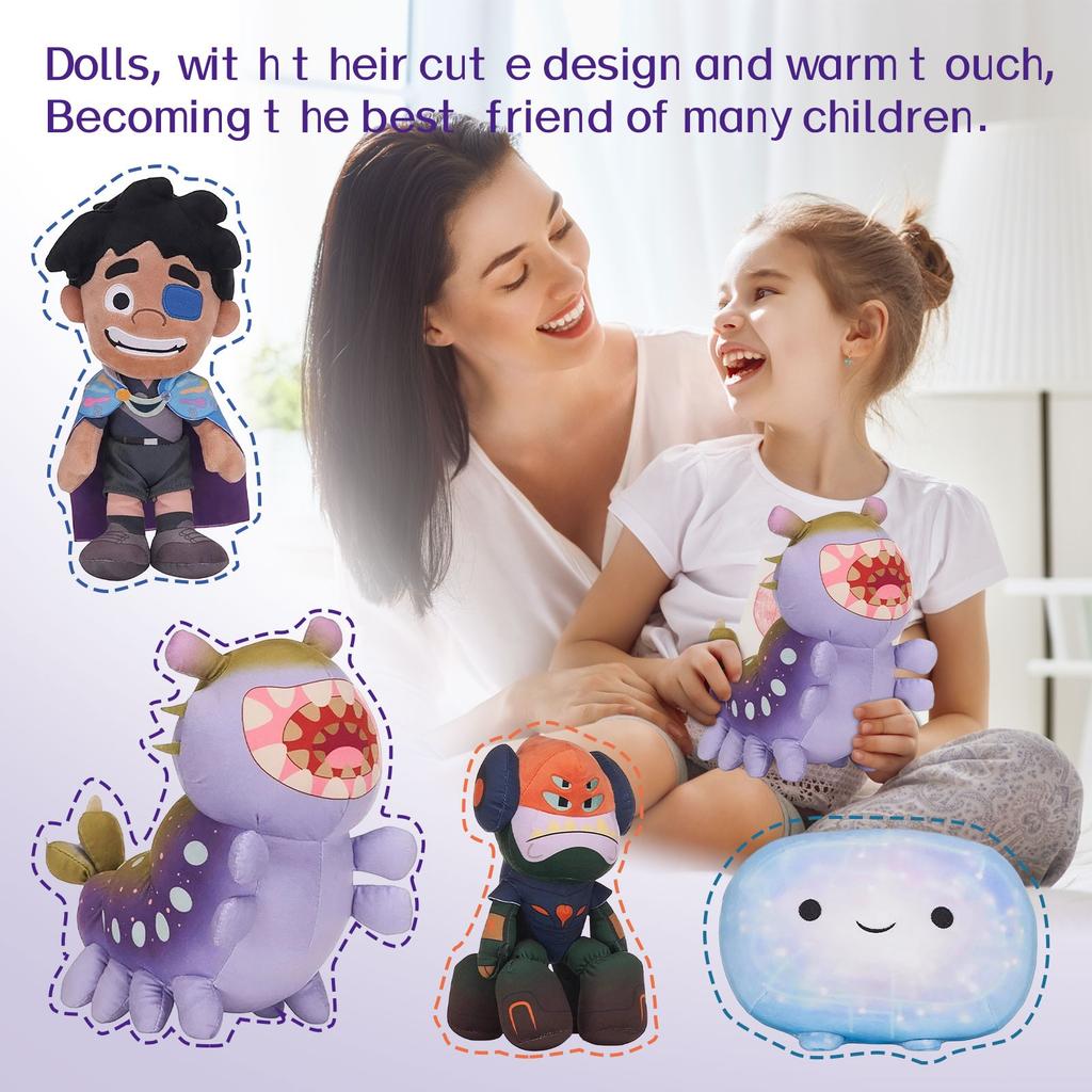 Cute Plush Doll Toy Gift Cartoon  Children's Rag Doll Doll