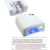 9W Neglekunst UV-lampe Elektronisk Negletørker UV-pære U-formet UV-lyspære Rør