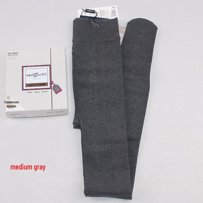 Mengyun 9502 Осенне-зимние бархатные утепленные утягивающие колготки Striped Foot Covers