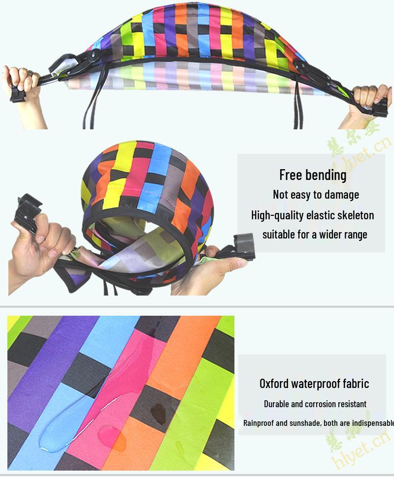 Universal Baby Stroller Sunshade Canopy with Pockets