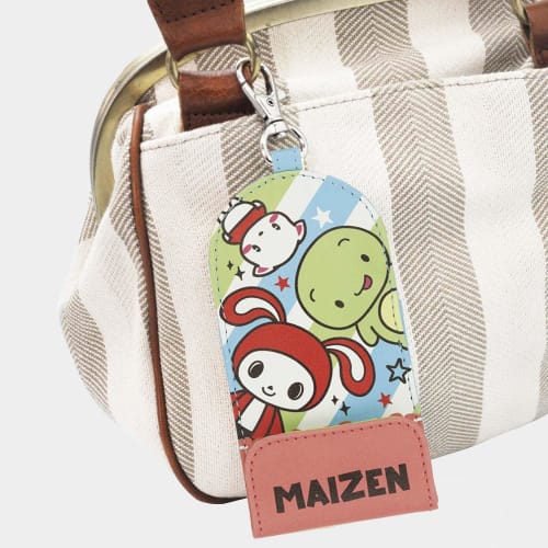 Skater Key Case with Reel Key Chain Key Storage Case Maizen Sisters ZKC1-A