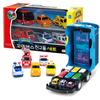 [pororomall] Tayo Le Petit Bus Transporteur de Mini Voitures & Set de 6 Mini Voitures Amis