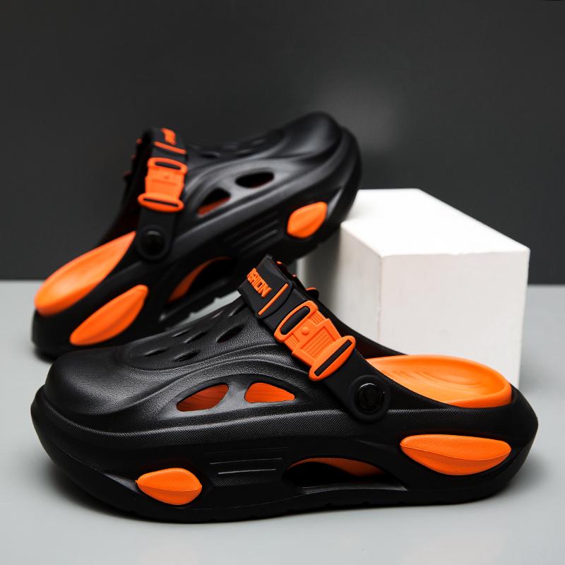 Men's EVA Sandals Non-slip Breathable Thick Sole Shoes Casual Beach Slippers for Outdoor Indoor