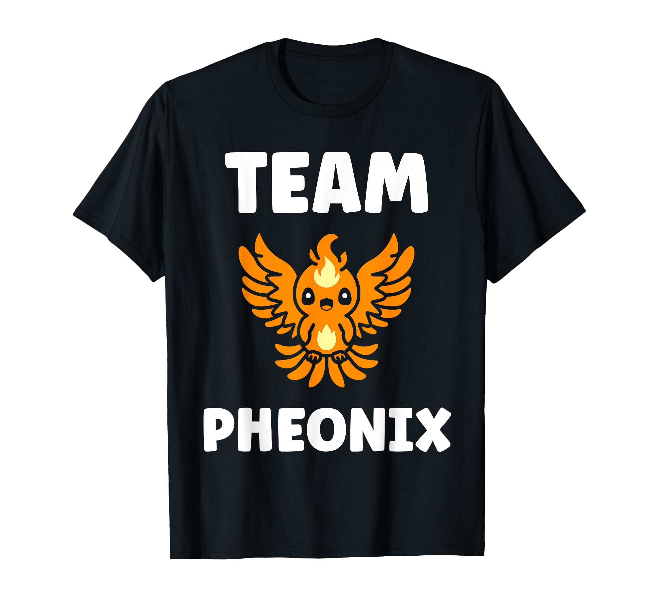 

Humor Phoenix Animals Simple Fire Bird Team Phoenix T-Shirt чорний