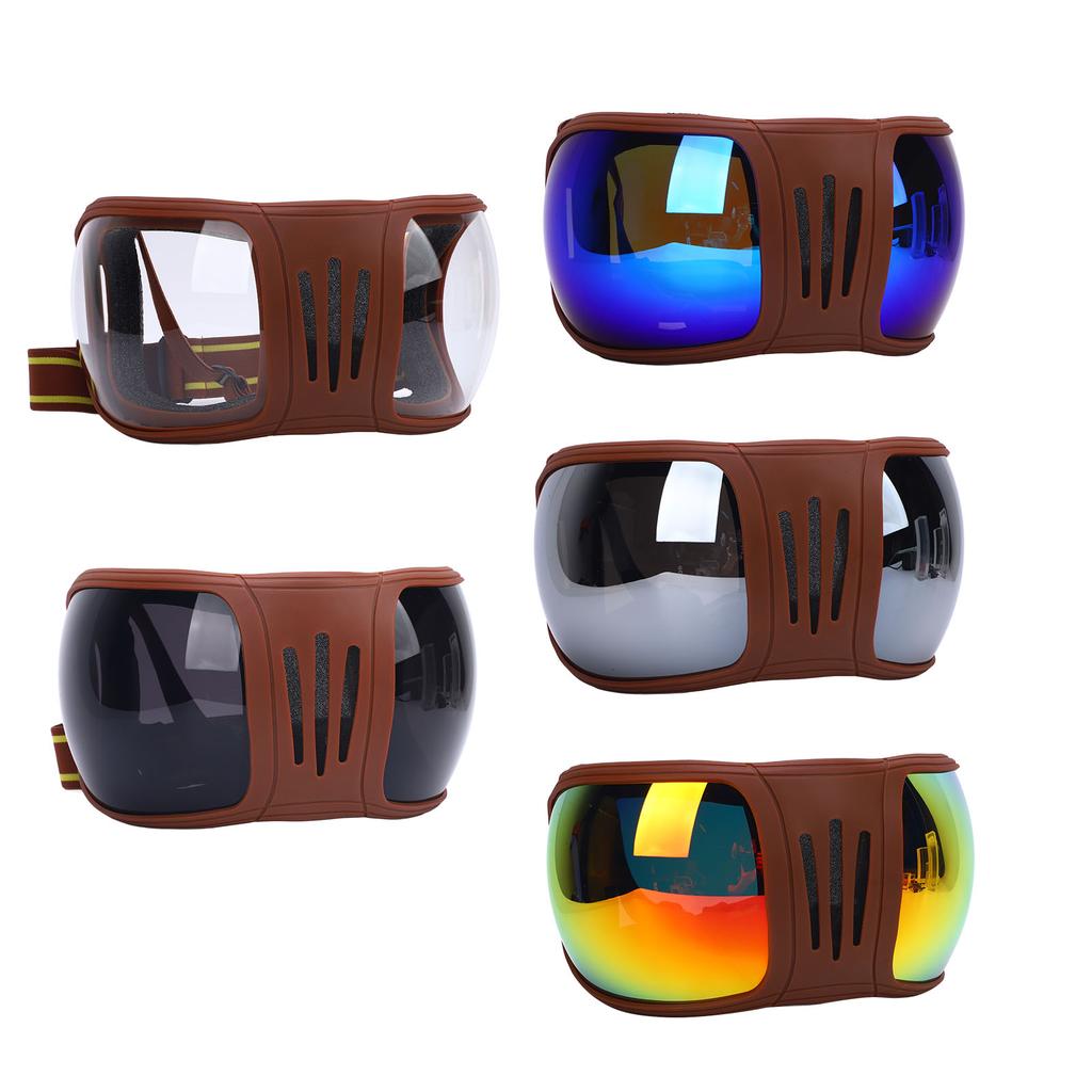 Sports Horse Glasses Multi Layers Sponge Adjustable Straps Stylish Windproof Horse Goggles for Ridin