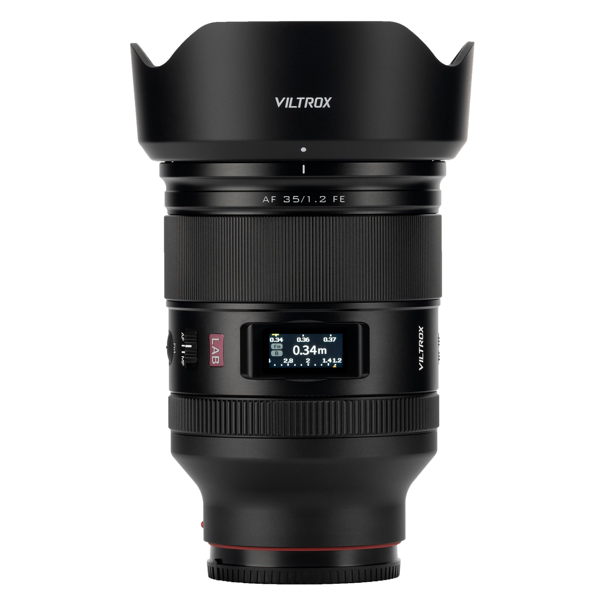 

Об єктив VILTROX AF 35mm LAB FE для Sony Двигун HyperVCM Велика діафрагма Повнокадровий Сумісний з камерами Sony Ширококутний фіксований змінний об єктив F1.2 чорний