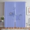 Kitchen Curtains for Camera Dinosaur Modern Living Room Curtains 2 Pieces Shades Blackout Curtain Tulle for Bedroom Partition