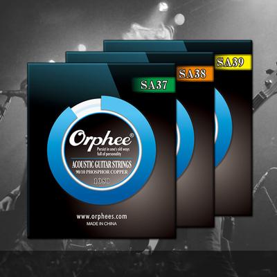 Orphee SA 6 Pcs/set Professional Extra Light Acoustic Guitar Strings Guitar Accessories