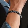 Stylish Hematite Bracelet for Men - Masculine Wrist Jewelry for Work, Travel & Meditation - Perfect Gift for Husband Boyfriend