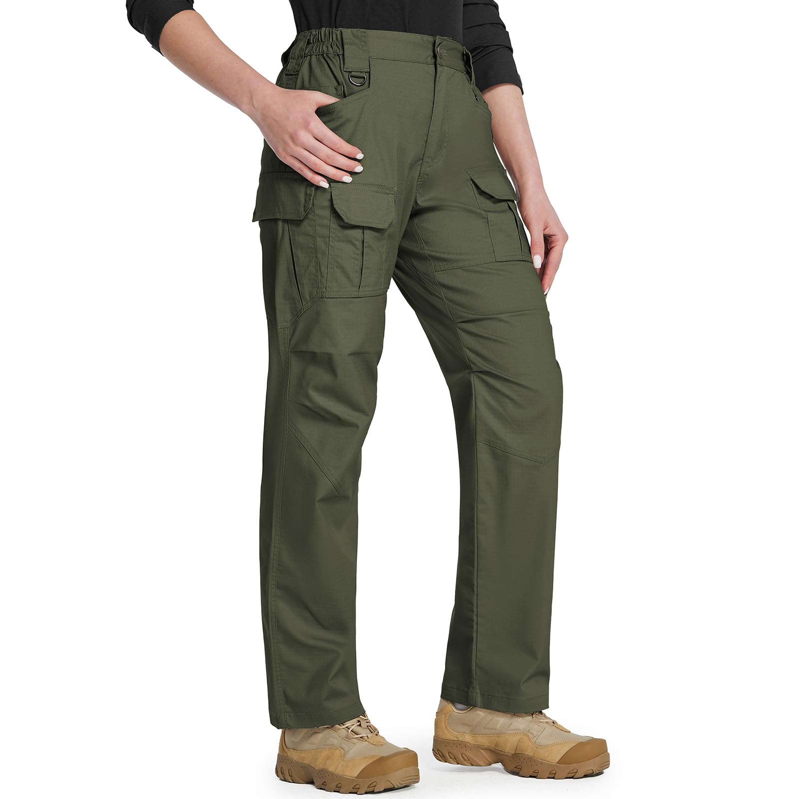 Women s Cargo Pants with - Fabric and Stretch for Outdoor Hiking L