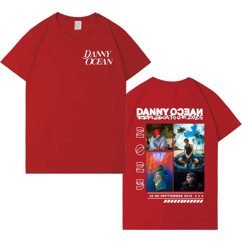 Rapper Danny Ocean Album Merch Tshirt Mens Fashion High Quality Casual Clothes Oversized Aesthetic Cozy Short Sleeve Teenagers