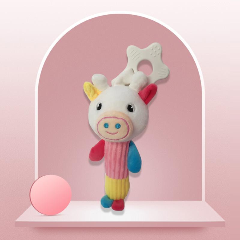 Soft Baby Early Education Puzzle Soothing Towel Biting Baby Soothing Sleeping Doll