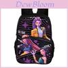 Kpop Demon Hunters Printed Oxford Backpack With Breathable Design For School Students
