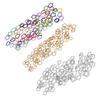 100pcs Colorful Star Love Shape Braids  Clips Cute Metal Braid Hair  Accessories for Party D