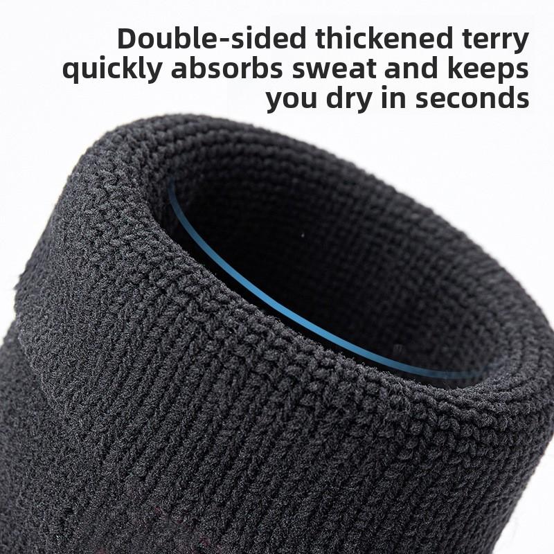 Sports Wrist Guard Towel Women's Fitness Running Wipe Sweat Badminton Basketball Men's Sprain Wrist Sheath Durable
