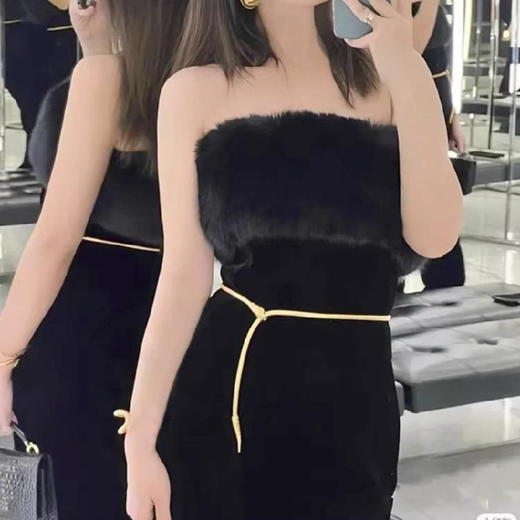 Fashionable Waist Chain Snake Clasp Waistband Adjustable Waist Jewelry Stylish Waish Chain Metal Texture for Daily Party