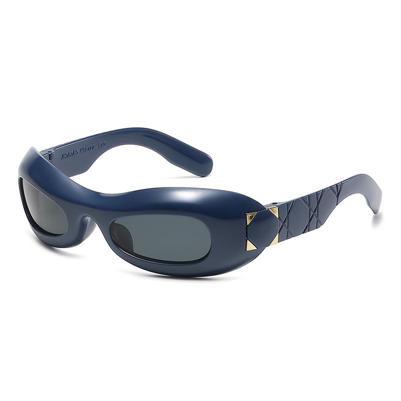 Occhiali da Sole Stile Y2K Retro Punk Moda Montatura Piccola Occhiali da Sole Donna Personalizzati Accessori Stile Futuro