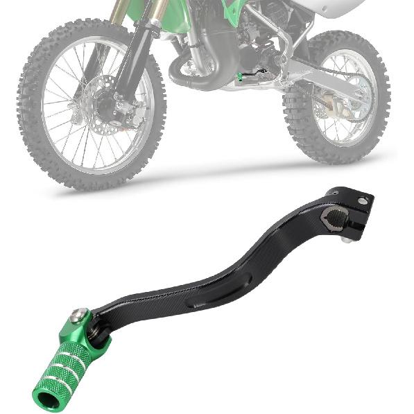 

Dirt Bike Gear Shifter Shift Lever Folding Tip CNC for KX 85 100 KX85 KX100 2014-2021 KX112 2023-2024 Black зелений