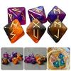 6pcs Mystical Divination Dices 8-Sided Astrologys Learning Prediction Dices for Enhancing Role Playing Game Experience