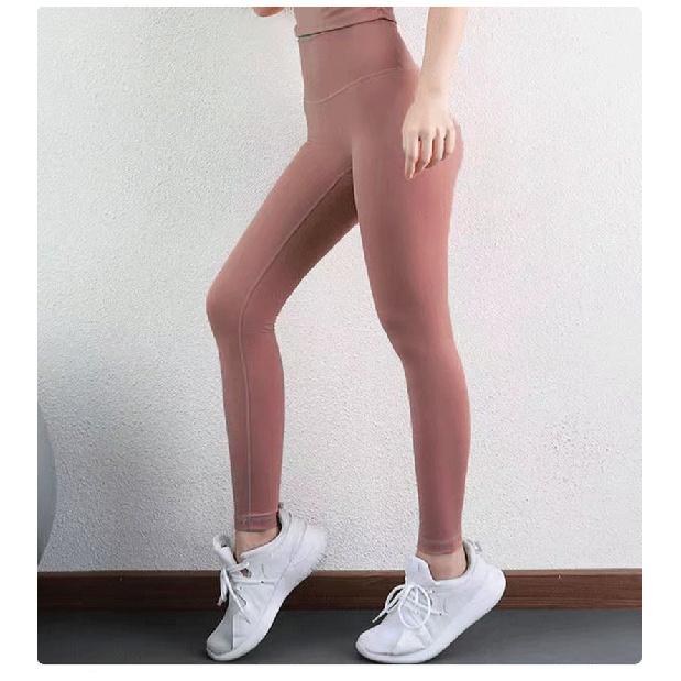 Naked Sports Tight Fit High Waisted Compression Pants One-Piece Seamless Fitness Outerwear Yoga Pants For Women
