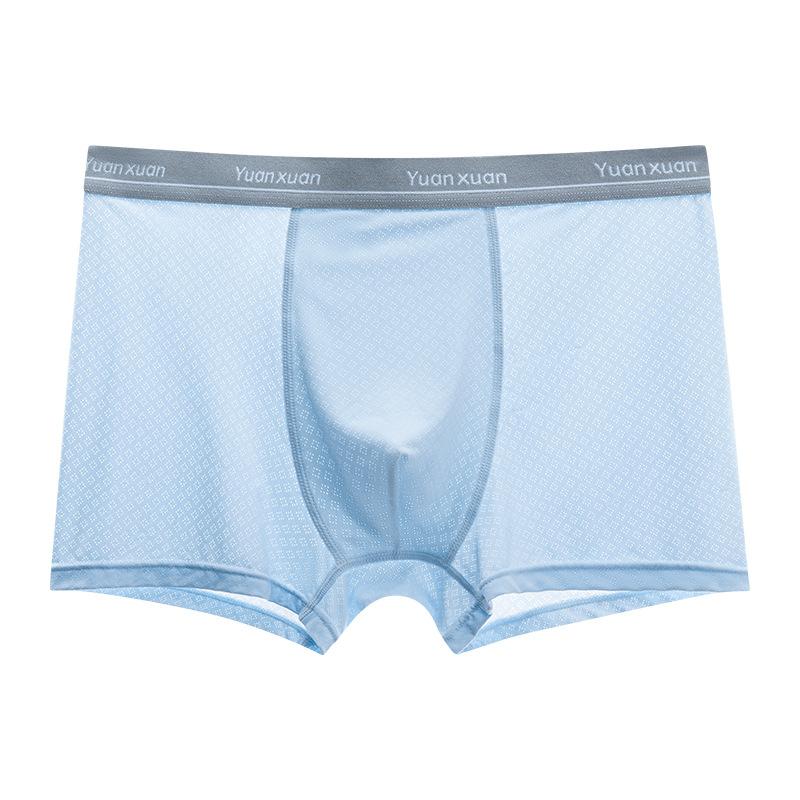 Summer Men's Ice Silk Underwear Thin Teenage Underwear Men's Boys' Underwear Panties