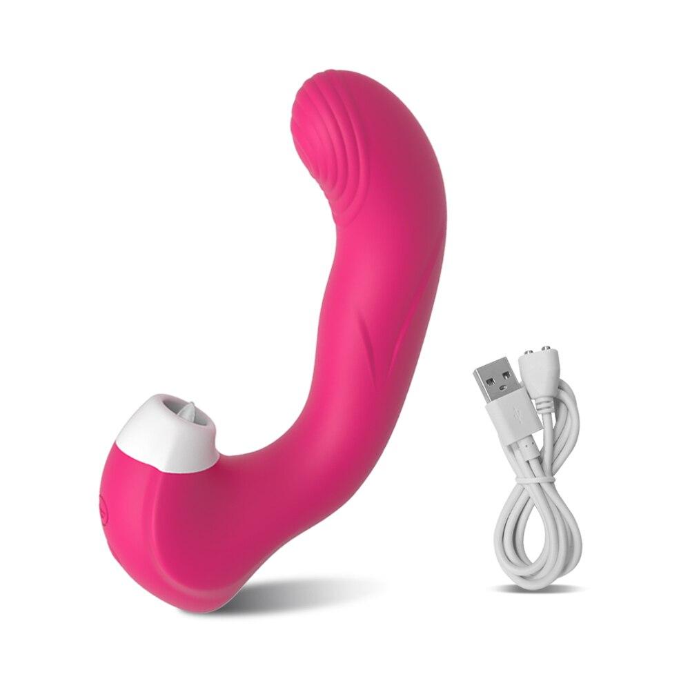 Clitoral Vagina Sucker Licking Dildo Vibrator Women G Spot Vibrating Clitoris Stimulator Sex Toys for Woman
