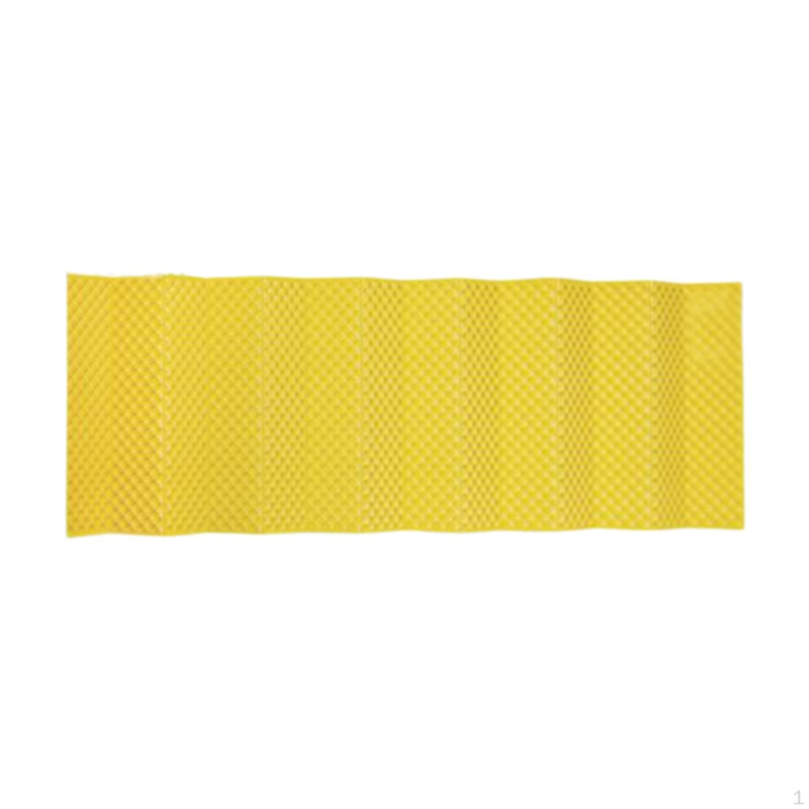Aluminum Foil Waffle Sleeping Pad, Comfortable Folded Foam Camping Mat, Hiking,
