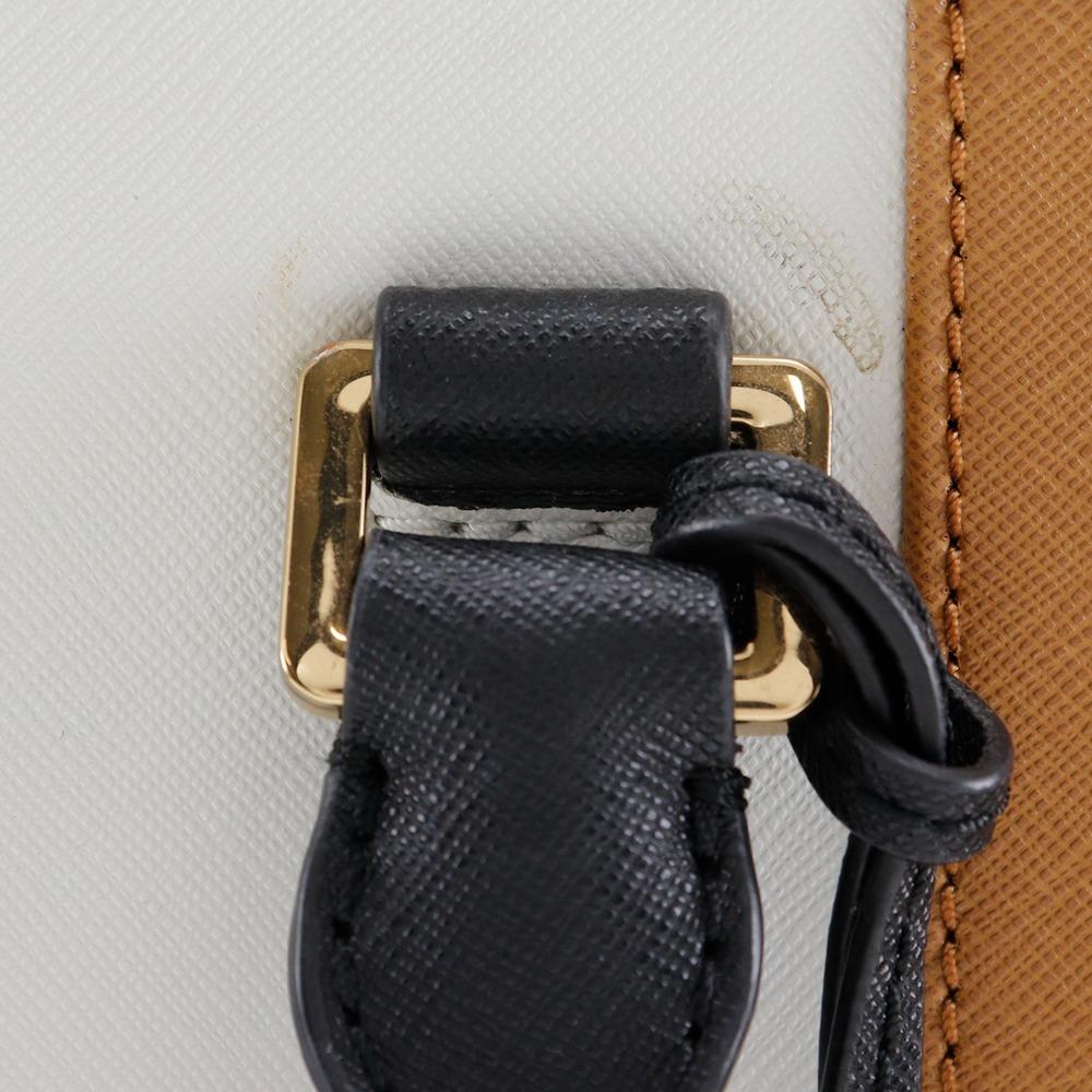 Michael Kors Geantă Tote Geantă de mână Piele maro / neagră / albă Femei Folosit