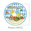 Munich Oktoberfest Party Supplies Set With Banner Balloons For Beer Festival Celebration